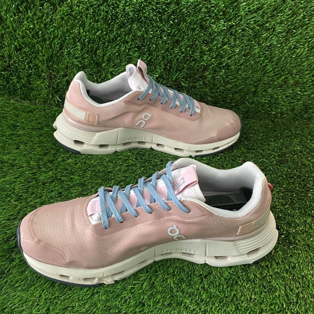 On Cloud CloudNova Rose Brown Women's Pink Running Shoes - Picture 3 of 14